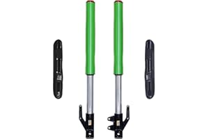 PPR PIT PRO RACING 630MM Front Inverted Fork 45MM/48MM with Shock Protector Cover for Mini Pit Monkey Bike Dirt Pit Bike CRF KLX (Green)