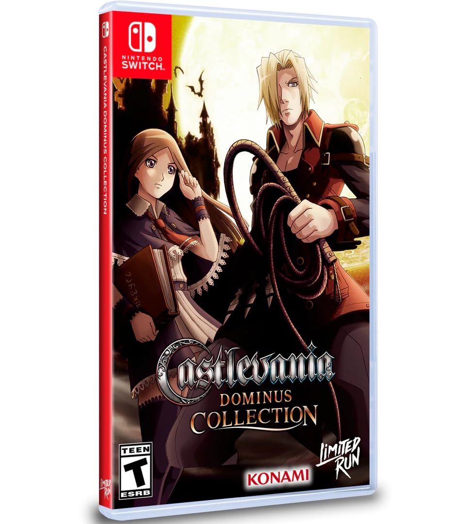 Castlevania Dominus Collection (Limited Run #251) Portrait of Ruin Cover Art – Nintendo Switch