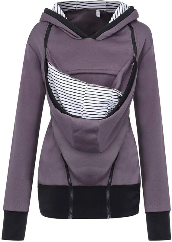 hoodie with baby pouch