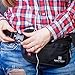 Travel Money Belt – Hidden RFID Protected Waist Passport Holder – Headset Port