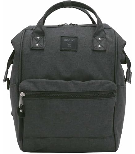 Anello Grande GTM0331 Square Backpack, A4, PC Storage, 10 Pockets, grey beige, One Size: Clothing, Shoes & Jewelry