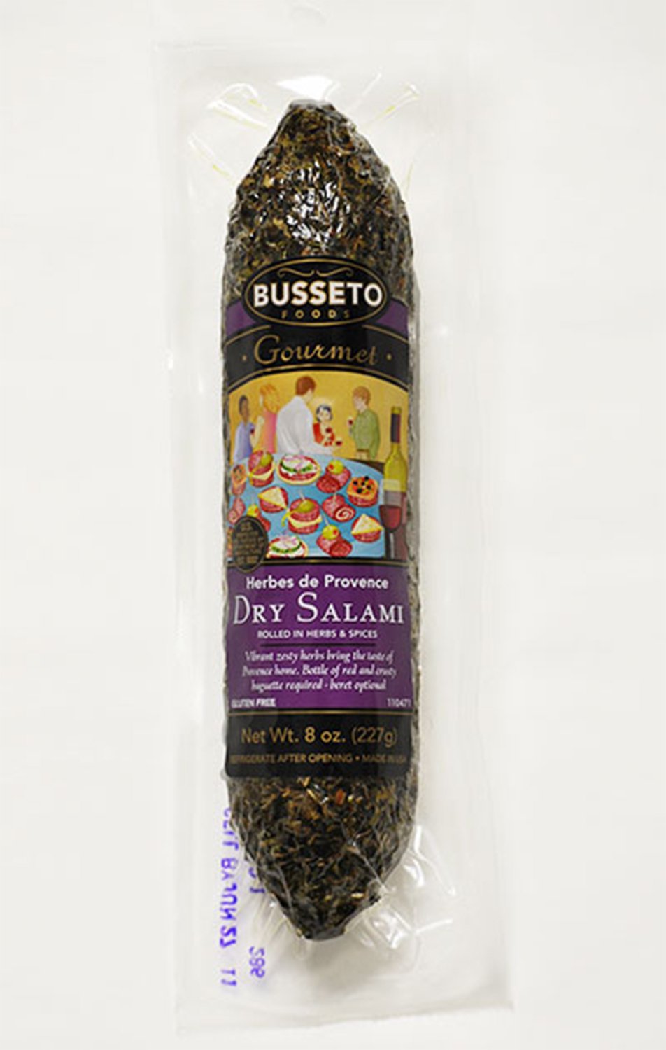 Dry Salami with Black Pepper 8 Ounce (Pack of 2) Grocery & Gourmet Food