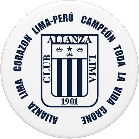 Amazon Com Peru Popsockets Alianza Lima Coat Of Arms Men Women Soccer Popsockets Popgrip Swappable Grip For Phones Tablets