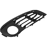 RATCHROLL Front Right Fog Light Grill for BMW 528i 2014-2016 Front Lower Bumper Fog Light Cover Inserts No.51117331732 ABS 1 Pc