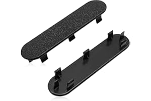 1 Pair Door Panel Handle Plug Screw Cover Trim, Automotive Interior Door Handles, Compatible with Chevy Corvette C5 1997-2004