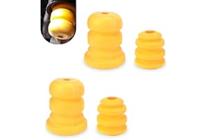 Yumfugu 4 PCS Car Bumper Front Rear Suspension Control Arm Shock-absorbing Rubber Pads, Perfectly Matched Original Replacement #15153958 15039397, Compatible with Chevrolet Savana 1500 Truck (Yellow)