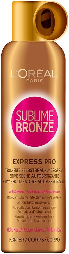 L'Oreal Paris Sublime Bronze Automatic Self Tan Lotion 150 ml