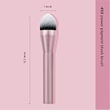 REAL Power Pigment Blush Brush - Domed Precision Head, Synthetic view 5