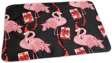 flamingo changing mat