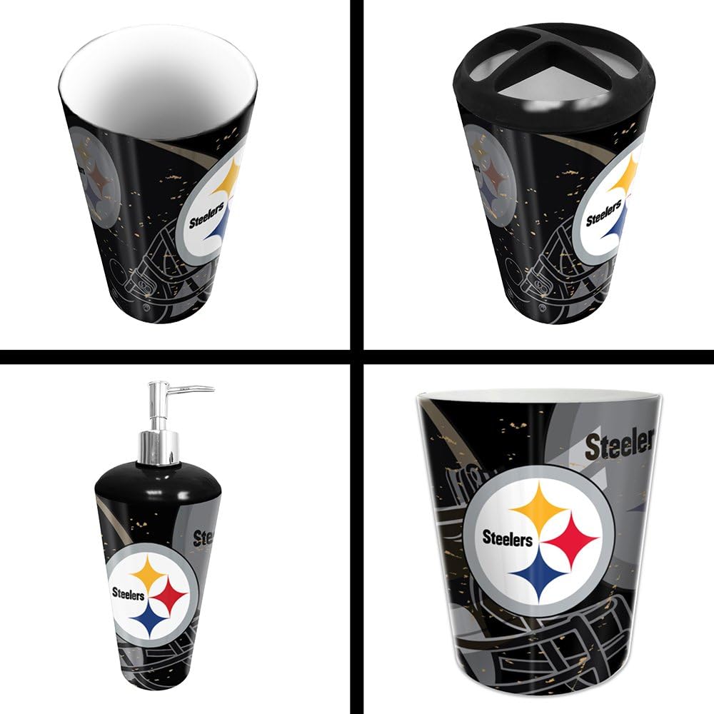 The Northwest Company Pittsburgh Steelers NFL 4 Piece