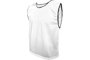 SPORTSBIBS Pinnies Sport Strong Child Youth Teen Adult Bibs Soccer Basketball Football Running Scrimmage Team Practice Jersey