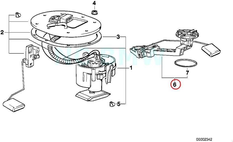 BMW Genuine Left Fuel Level Sensor Automotive