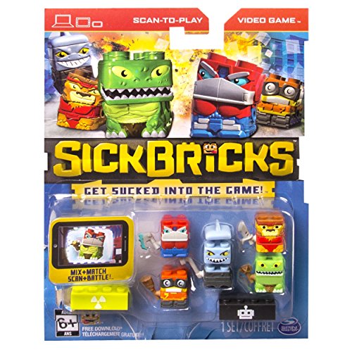 Sick Bricks - Sick Team - 5 Character Pack - Mutants vs Robots