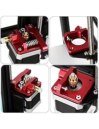 CHPOWER CR-10 Extrusor Reemplazo actualizado, unidad de aluminio MK8 Alimentador 3D impresora extrusores para Creality Ender 3, CR-10, CR-10S, CR-10 S4, CR-10 S5