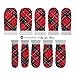 Winstonia Designer Nail Wrap Strips - I Beg Your Tartan