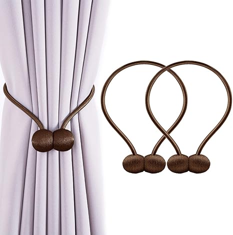 Amazon カーテン留め飾り磁気タイバック クリップ ド タッセル ひも カーテンロープ クラスプ タッセル 房掛け オンライン通販