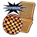 Zento Deals Natural-Wood Beaded Seat Cover with high Ventilation (Natural wood1)
