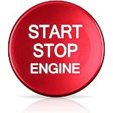 Car Engine Start Stop Button Cover Sticker Decal Push to Start Ignition Button Trim fits for Alfa Romeo Giulia 952 Stelvio 949 2016-2026 Accessories