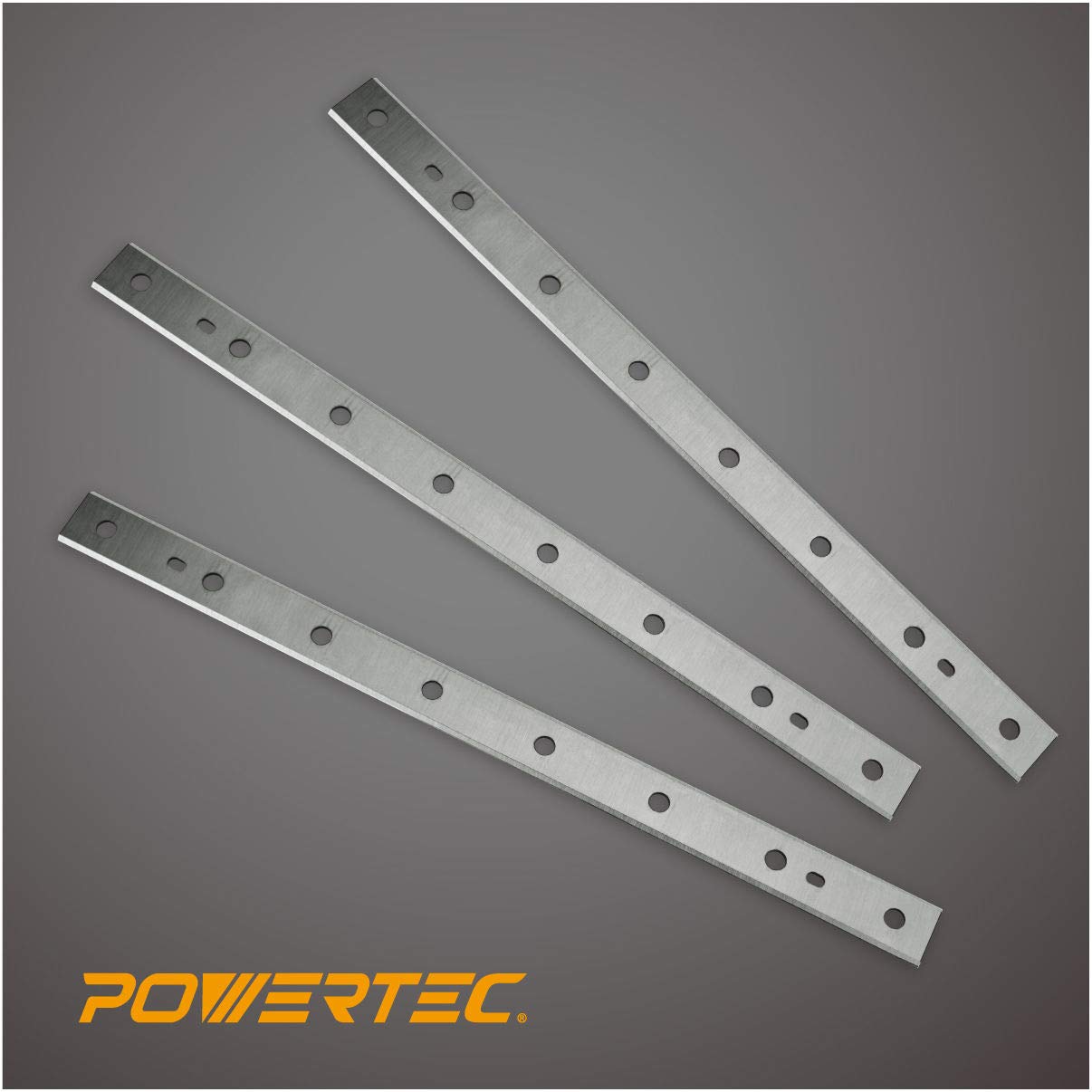 POWERTEC 121/2 Inch Heat Treated M2 HSS Planer Knives for DeWalt 734