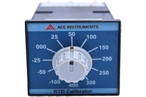 RTD Temperature Calibrator for Field Temperature Indicators, Temperature Controllers, PID Controllers, Flameproof Temperature