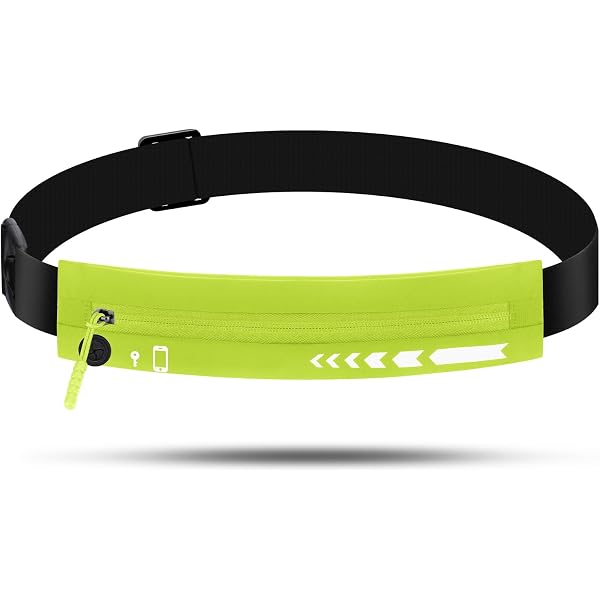Amphipod MicroStretch Plus Luxe™ Gürtel In Kaki-Orange – Ultraleichter Laufgürtel Mit Erweiterbarer Tasche Für Handy & Energie-Gels