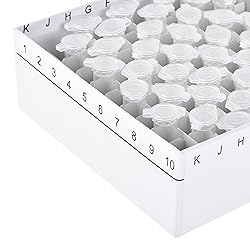 uxcell Centrifuge Tube Freezer Storage Box 100