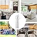 AURANY Mist Spray Water Bottle, Sport Anti-Leak Drinking Water Bottle with Mist Hydration 20oz (White)