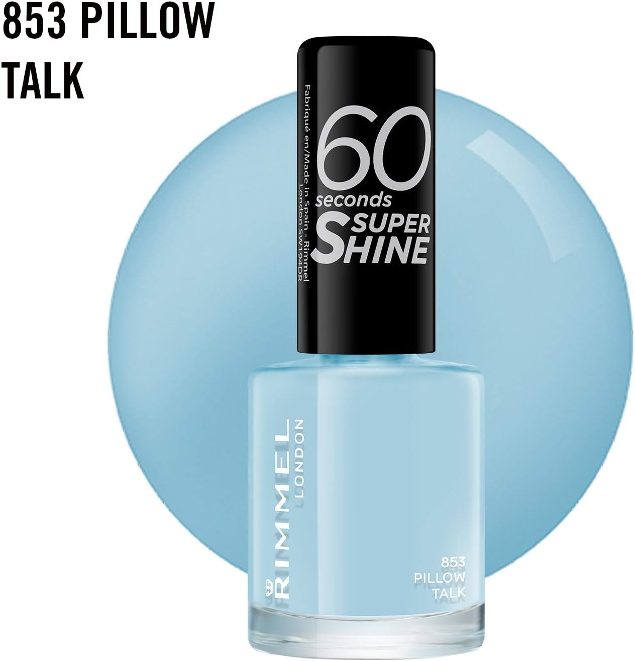 Rimmel London 60 Seconds Super Shine Mermaid Nail Polish Trio (Pack of 3), Mermaid Nail Trio, 8 ml (Pack of 3) - Image 3