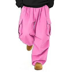 Baggy Cargo Pants Men Wide Casual Parachute Pants