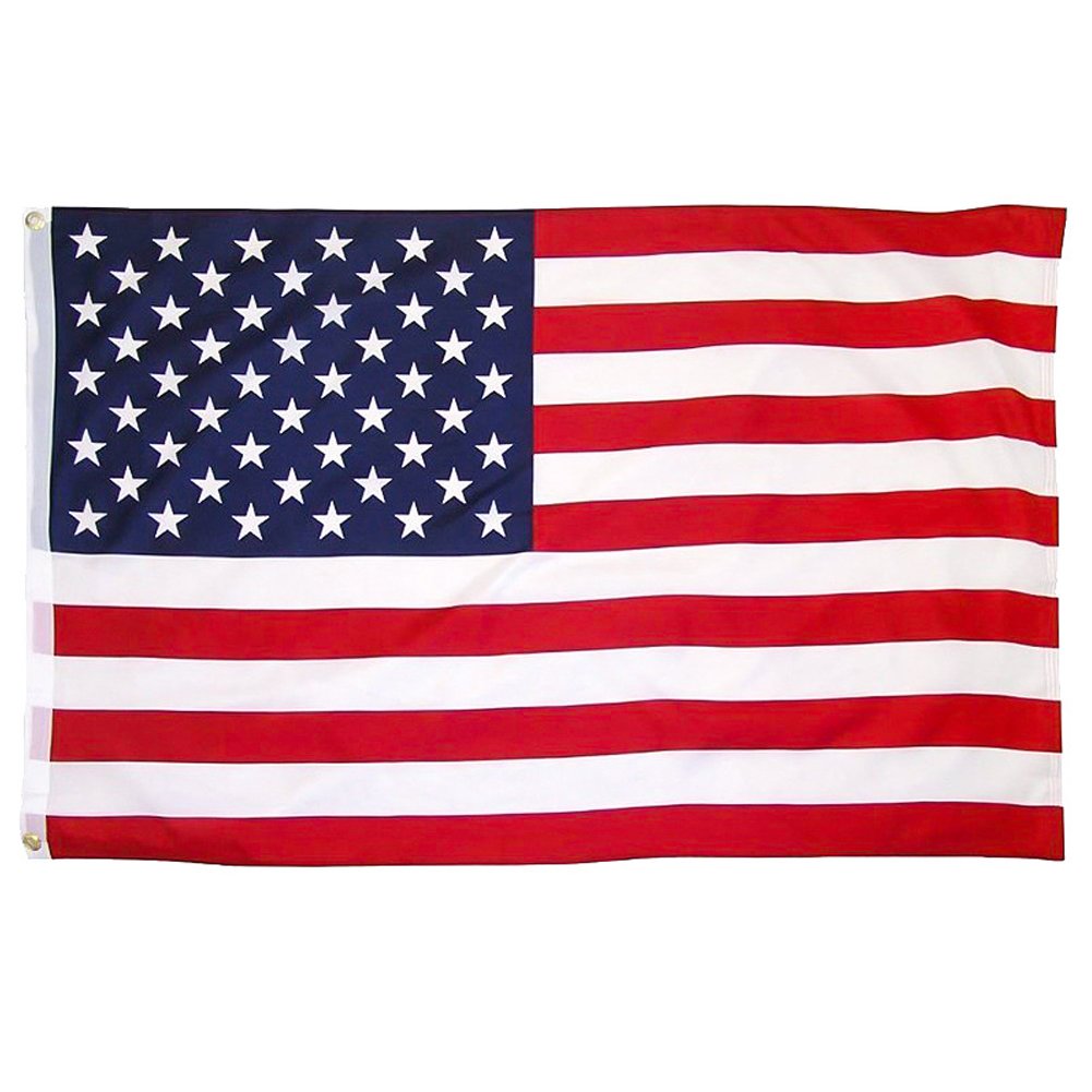 JUNZENIA American Flag 3x5 Ft USA Printed Stars and Stripes Banner