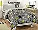 My Room Extreme Skateboarding Boys Comforter Set With 180Tc Sheets, Gray, Twin