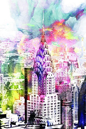 New York Tempered Glass Wall Art, New York City Wall Art