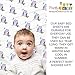 1 Fitted Muslin Cotton Baby Crib Sheets For Better Sleep. Premium, Soft, & Breathable Cotton Sheets For Babies. Unisex Cute Prints For Infants, Toddlers.