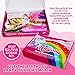 Unicorn Party Supplies | Gaint Unicorn Balloon | Party Favors with 26 Colorful Latex, Mylar Balloons, Birthday Banner, Unicorn Horn Glitter Headband, Air Pump & String in Box