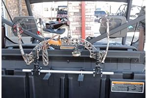 Hornet Outdoors Polaris Ranger and General Single Bow Carrier R-3028-S Made in USA Steel Powder Coated Includes Anchors R-3028 S