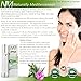 Naturally Mediterranean Natural Facial Moisturizer Cream with Aloe Vera, Argan Oil, Jojoba, Vitamin E  and Airless Pump, 1.69 Ounce