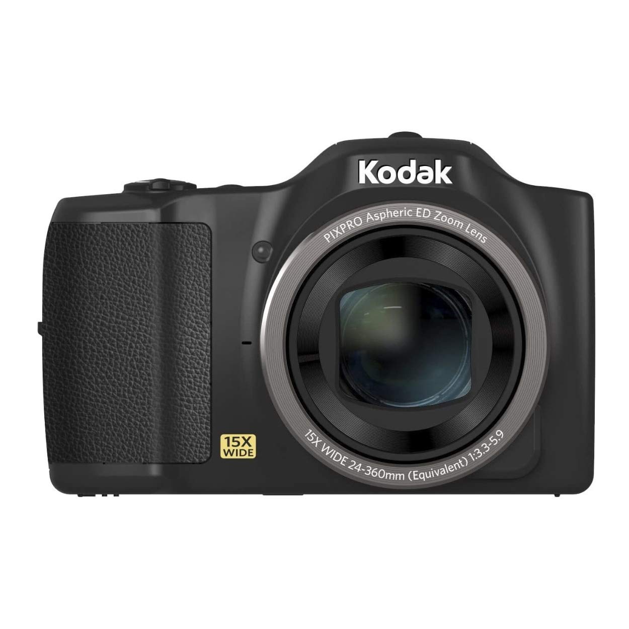 Kodak PIXPRO FZ152 Camera - Black (16MP 15x Zoom 24mm Wide Lens OIS HD)