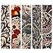 Bundle Monster BMC Cool 10pc Biker Inspired Fake Temporary Tattoo Sleeves Body Art Arm Stockings - Designs Dragon, Dancer, Etc.