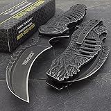 Tac-force Spring Assisted Open Skull Skeleton Claw Folding Blade Pocket Knife (Original Version)