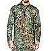 Under Armour Men's Tech Scent Control  1/4 Zip, Mossy Oak Obsession/Saddle, Large