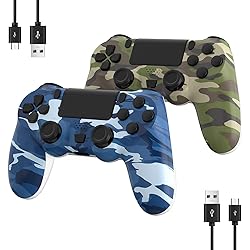 YsoKK 2 Pack Wireless Controller for Ps4/Slim/Pro