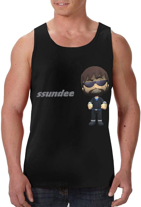 graphic sleeveless shirts men