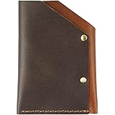 CestAntiQ Genuine Leather RFID Blocking Slim Card Holder Wallet for Men & Women – Minimalist Front Pocket Wallet, Small Handmade Credit Card Case, Compact Travel Wallet Gift