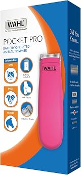 Wahl Pocket Pro Cordless Hair Trimmer for Pets, Small Animal Grooming Kit view 4