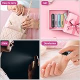 ACWOO 5Pcs 5ml Perfume Atomiser Bottles Refillable Fine Mist Travel Set view 7