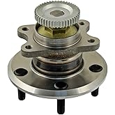 IRONTEK Rear Wheel Hub and Bearing Assembly 512189 Compatible for Hyundai 2001 XG300/2002-2005 XG350, W/ABS 5 Lugs Wheel Hub Assembly 1 PCS