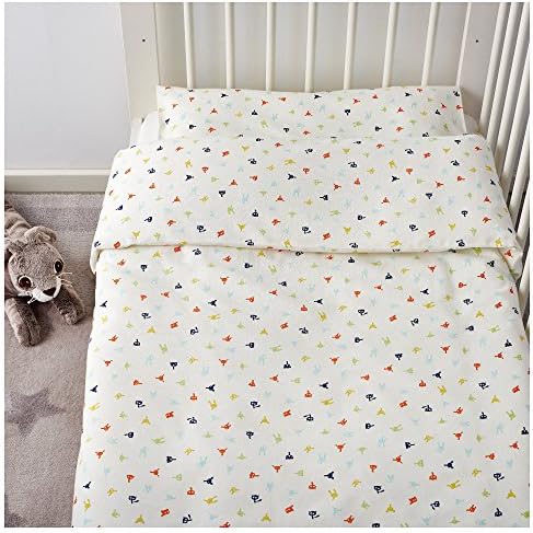 Ikea Stjarnbild Avec Housse De Couette Taie D Oreiller 110 X 125 35 X 55 Cm Pour Lit De Bebe Multicolore Amazon Fr Cuisine Maison