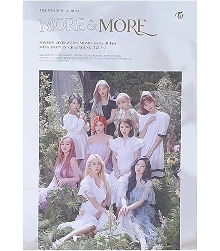 Amazon.com: JYP Twice - More & More (9th Mini Album) Album+Extra