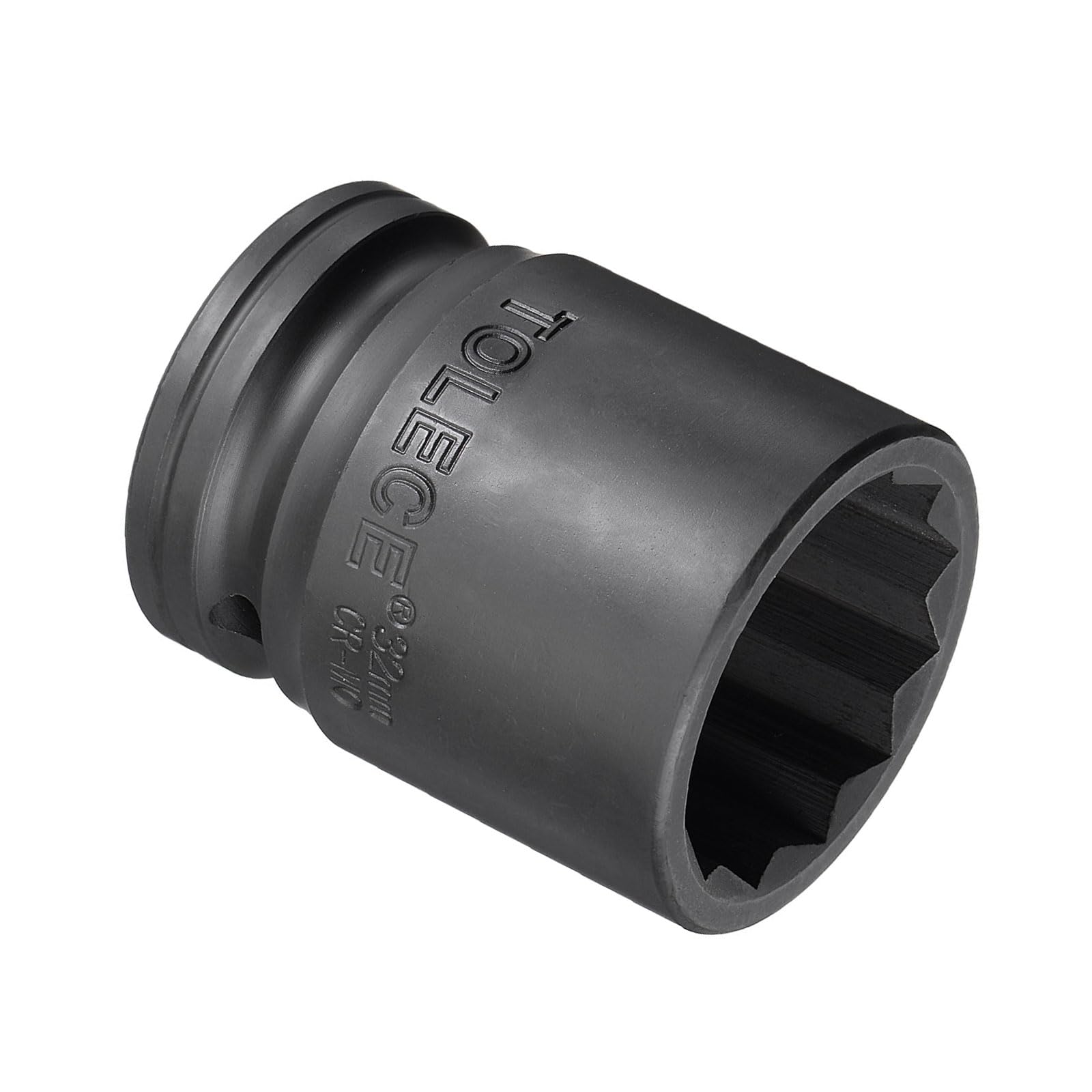 CoCud Impact Socket, 3/4" Drive 32mm Socket 56mm Length, CR-MO 12 Point - (Applications: for DIY Hand Making Repairing)