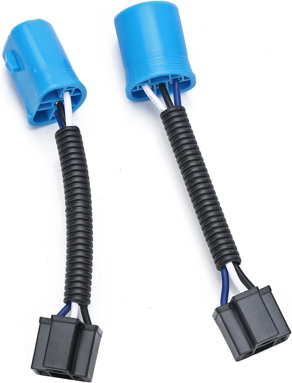 Fontic 9007 Male to H4 Female Adapter for Hummer H2 Headlight (Adapter